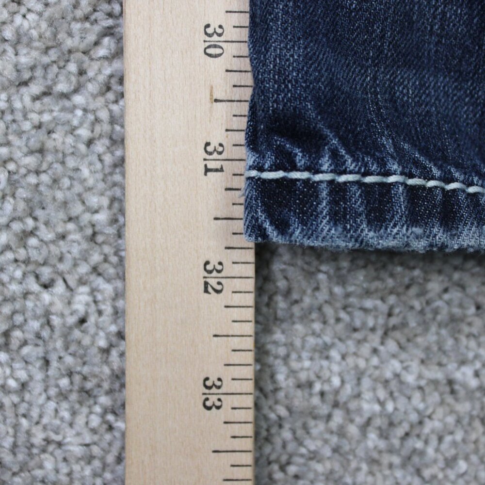 BKE Jake Jeans Mens 30R Blue Straight Leg Cotton Stretch Denim w/ 32"inseam - Picture 4 of 15